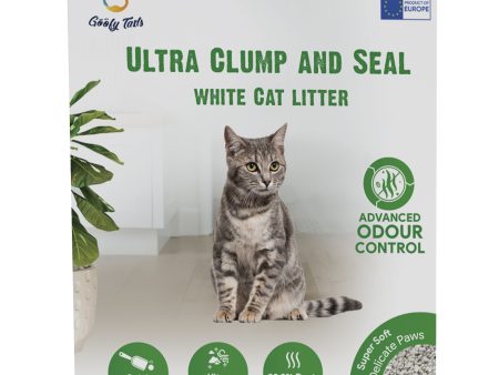 Goofy Tails Unscented White Bentonite Clumping Cat Litter Online Hot Sale