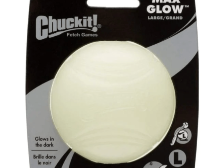 Chuckit! Max Glow Ball for Dogs | For Medium Chewers on Sale