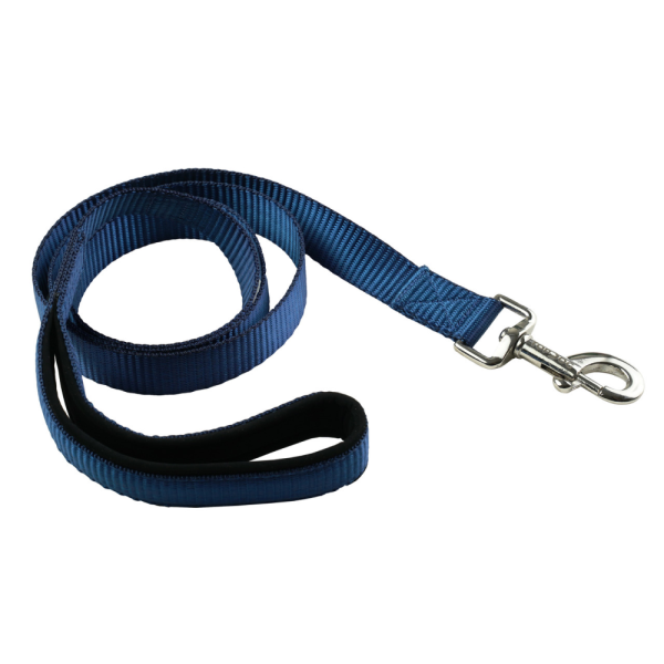 TopDog Premium Nylon Collar and Leash Set for Dogs (Blue) Supply