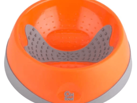 LickiMat OH Bowl Slow Feeder for Dogs (Orange) Hot on Sale