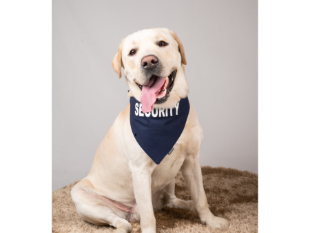 Petsnugs Security Bandana for Dogs and Cats (Navy Blue) Online Hot Sale