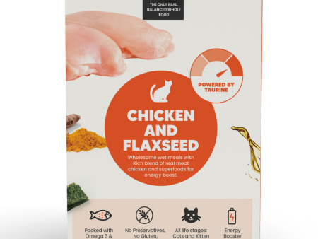 Goofy Tails Chicken and Flaxseed Cat Wet Food For Cheap