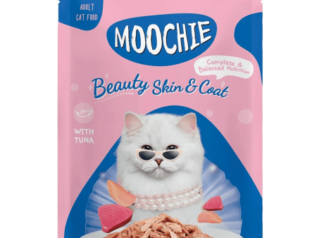 Moochie Tuna Grain Free Beauty Skin & Coat Adult Cat Treats Supply