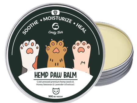 Goofy Tails Hemp Butter Paw Cream for Cats For Cheap