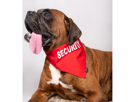 Petsnugs Security Bandana for Dogs and Cats (Bright Red) Online now