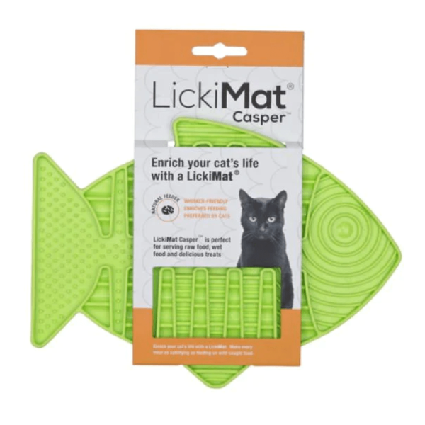 LickiMat  Casper Slow Feeder for Cats (Green) Sale