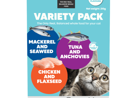 Goofy Tails Wholesome All Natural 3 in 1 Trial Variety Pack Cat Wet Food For Cheap