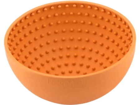 LickiMat Wobble Slow Feeder for Dogs (Orange) For Discount