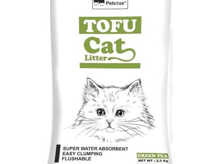 Petcrux Exclusive Organic Tofu Green Tea Scented Cat Litter Fashion