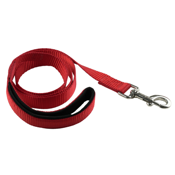 TopDog Premium Nylon Collar and Leash Set for Dogs (Red) on Sale