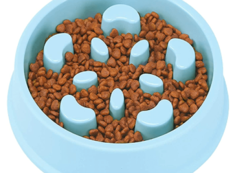 Emily Pets Interactive Food Bowl for Dogs (Blue) Discount