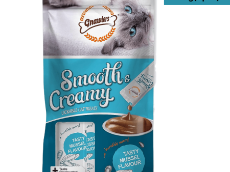 Gnawlers Mussel Flavour Creamy Cat Treats Online