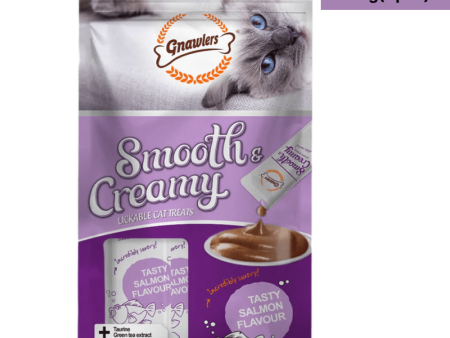 Gnawlers Salmon Flavour Creamy Cat Treats Online Sale