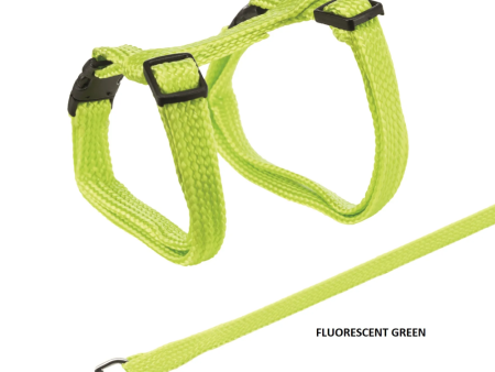 Trixie Harness with Leash for Cats & Kittens (Green) Cheap