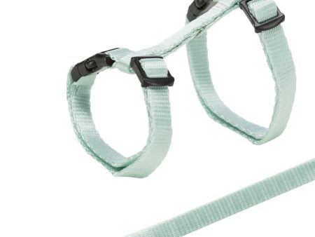 Trixie Harness with Leash for Kittens (Pastel Green) Online now