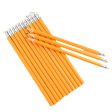 Wholesale 10PCS Wooden HB Pencil with Eraser Tip For Cheap