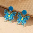 Wholesale Acrylic Butterfly Earrings on Sale