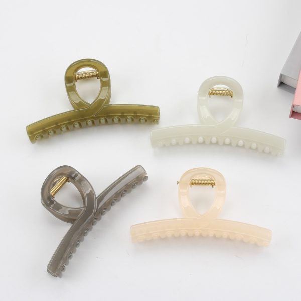 Wholesale Acrylic Grippers for Women Large Size Hair Clips Online Hot Sale