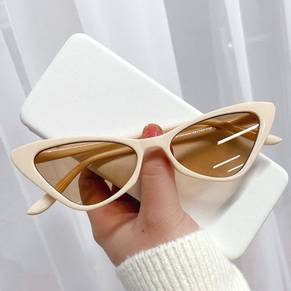 Wholesale Small Frame Cat Eye PC Sunglasses on Sale