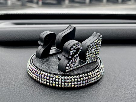 Wholesale Plastic Diamond 360 Degree Swan Car Mobile Phone Holder Rotating Navigation Sale