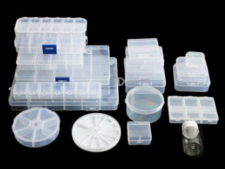 Wholesale Handmade DIY Bead Jewelry Removable Transparent Plastic Storage Box Tools Online now