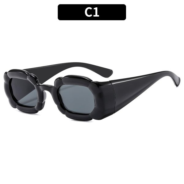 Wholesale Irregular Petal PC Sunglasses Supply