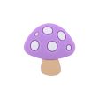 Wholesale DIY Cartoon Silicone Mushroom Focal Beads Online