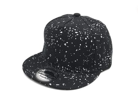 Wholesale Children s Graffiti Snowflake Dot Baseball Hip Hop Acrylic Hat Cheap