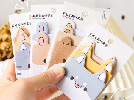 Wholesale Paper Cartoon Animal Sticky Notes Online