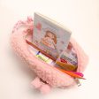 Wholesale Portable Lamb Wool Large Capacity Simple Pencil Case For Discount