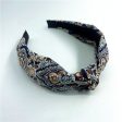 Wholesale Artistic Retro Geometric Fabric Print Headband Online