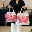 Wholesale 2023 Canvas Butterfly Shoulder Crossbody Bag Discount