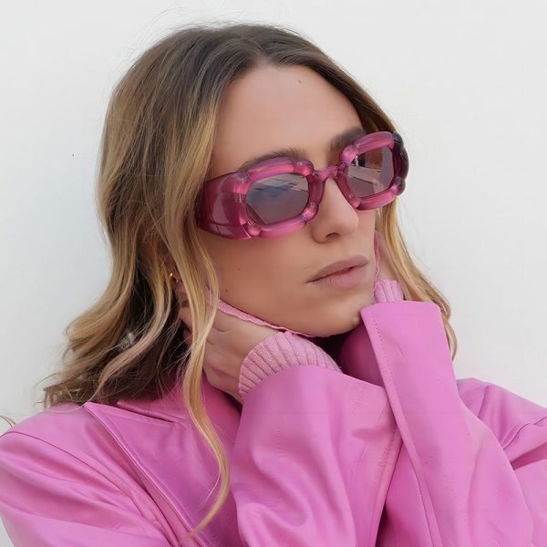 Wholesale Irregular Petal PC Sunglasses Supply