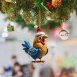 Wholesale Creative Cute Animal Christmas Pendant Car Home Christmas Tree Decorations For Cheap