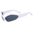 Wholesale Y2K Personalized Oval Color Matching PC Sunglasses Online now