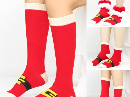 Wholesale Christmas Warm Plush Socks for Big Children Discount