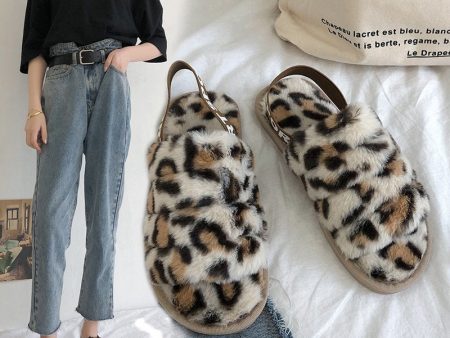 Wholesale Camouflage Word Back Elastic Band Flat Cotton Slippers Supply