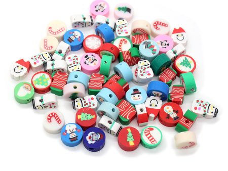 Wholesale Christmas Polymer Clay Beads For Discount