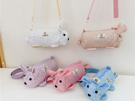 Wholesale Children s Shoulder Bag Casual Rabbit Crossbody Polyester Bag Cheap