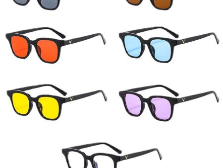 Wholesale New UV Protection Square Small Frame PC Sunglasses Sale