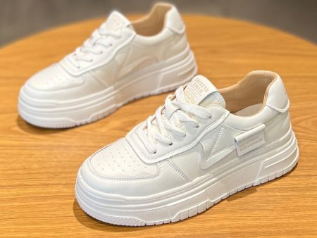 Wholesale 2023 Leather Enhanced Breathable Casual Sports Small White Shoes For Sale