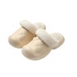 Wholesale Baotou Removable Thick Sole Anti-slip Waterproof Autumn and Winter New Plush Cotton Slippers For Sale