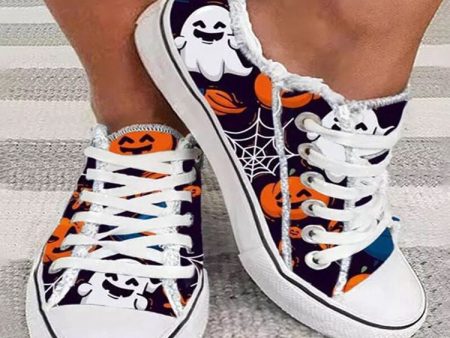 Wholesale Halloween Canvas Shoes Fashion