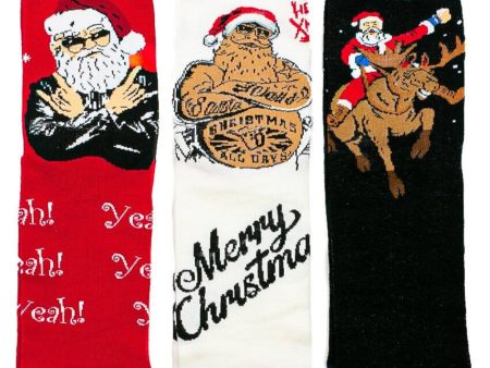 Wholesale 10pcs Cartoon Christmas Funny Mid Tube Cotton Socks Online