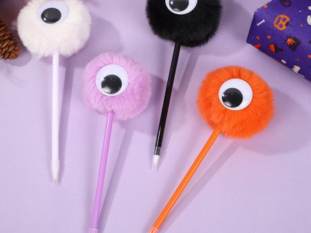 Wholesale Cute Plush Ballpoint Pen with Big Eyes For Cheap