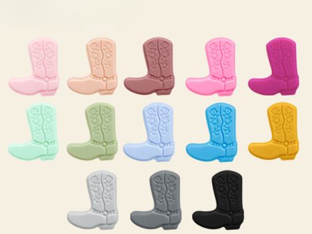 Wholesale 10PCS Silicone Boots Beads Online Hot Sale