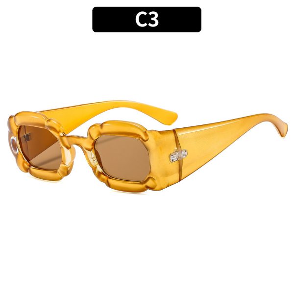 Wholesale Irregular Petal PC Sunglasses Supply