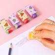 Wholesale Cartoon Creative Fruit PVC Eraser on Sale