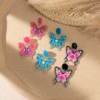 Wholesale Acrylic Butterfly Earrings on Sale