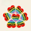 Wholesale 10PCS Creative Silicone Multi-color Love Beads Online